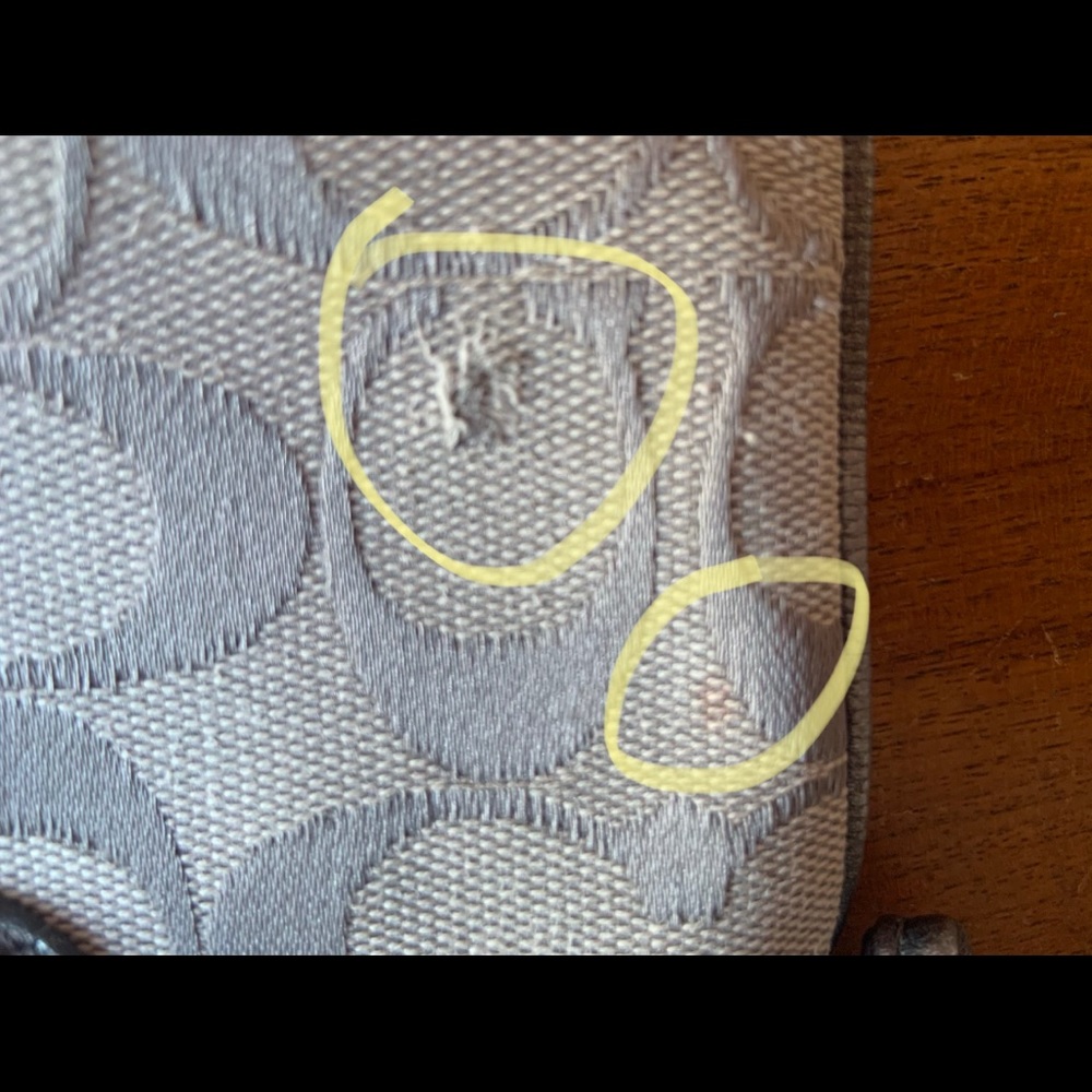 Coach Monogram Wristlet - Picture 5 of 6